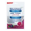 Mucinex InstaSoothe Sore Throat + Pain Relief Elderberry & Wild Cherry Flavor, Fast Acting, Powerful Sore Throat Oral Pain Reliever