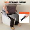 VEVOR Toilet Safety Rail, 300LBS Capacity Toilet Seat Frame, Adjustable Width Fit Most Toilets, Easy Installation
