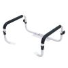 VEVOR Toilet Safety Rail, 300LBS Capacity Toilet Seat Frame, Adjustable Width Fit Most Toilets, Easy Installation