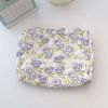 Travel Cosmetic Bags for Women(3 pcs) Cute Floral Makeup Bag