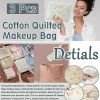 Travel Cosmetic Bags for Women(3 pcs) Cute Floral Makeup Bag