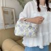 Travel Cosmetic Bags for Women(3 pcs) Cute Floral Makeup Bag